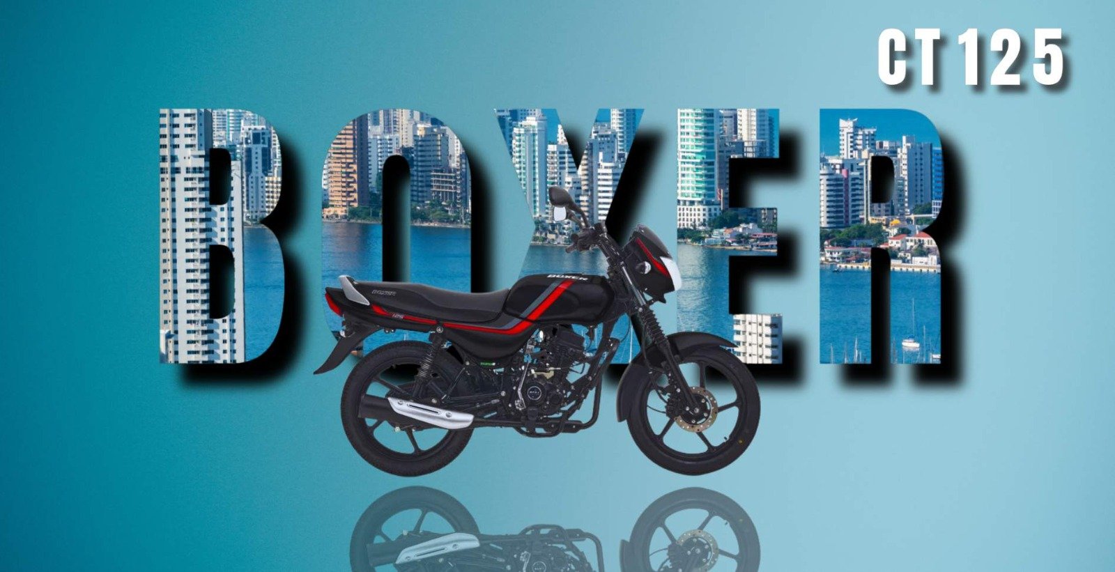 ¡Descubre la Boxer CT 125: Tu moto aliada para la ciudad y el trabajo!